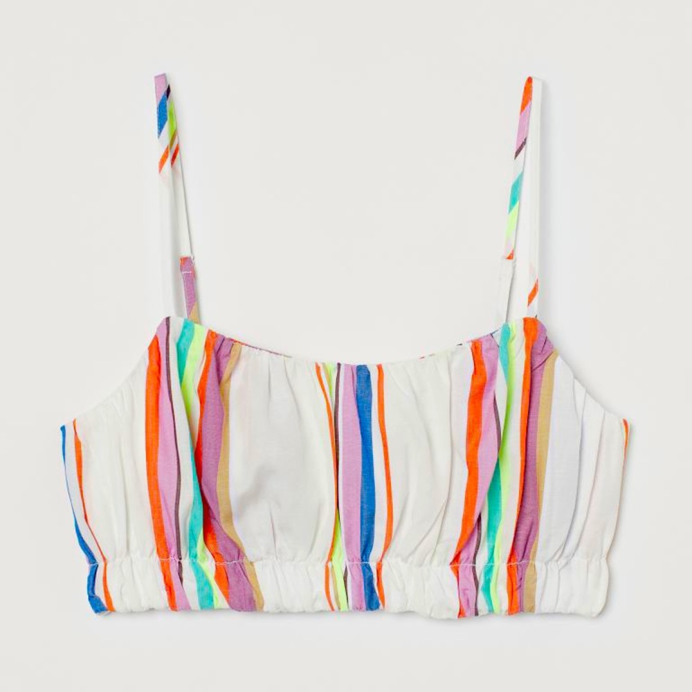 LemLem x H&M lyocell blend crop top